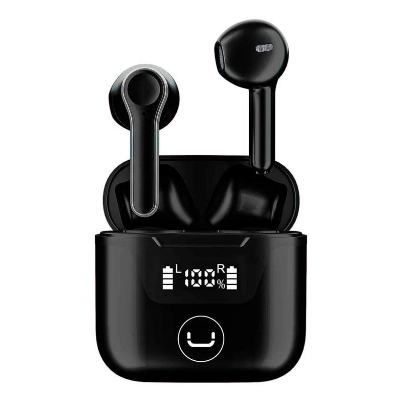 Audífonos In-Ear Unno Tekno HS7507BK Bluetooth Hyper TWS con Micrófono Negro
