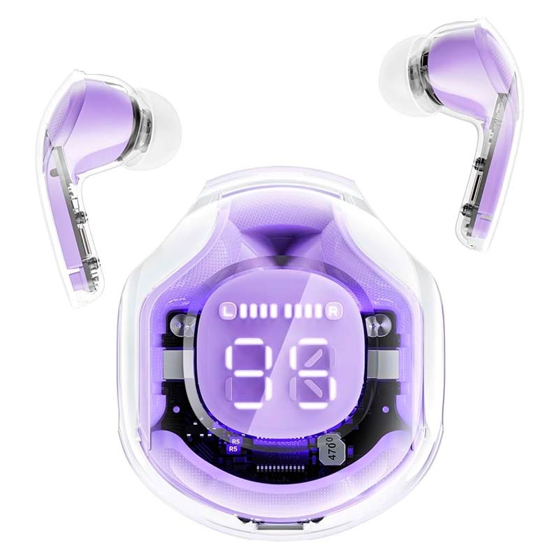 Audífonos In-Ear Unno Tekno HS7508VT Bluetooth Colores TWS con Micrófono Morado