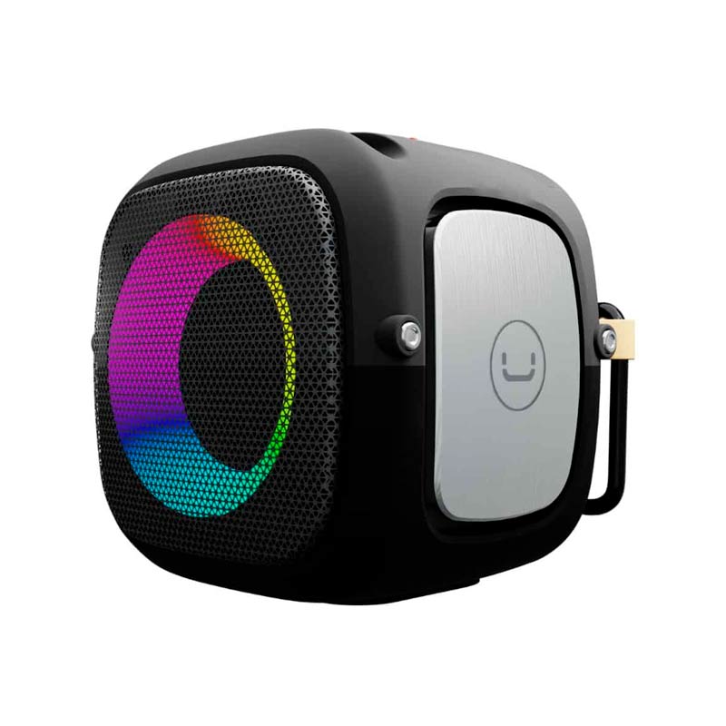 Bocina Bluetooth Unno Tekno CUBI TWS SP9214GY 5W Negro
