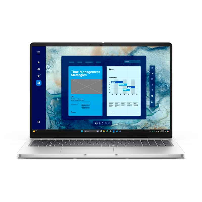 Laptop Dell Pro 16" Intel Core Ultra 5 235U 16GB RAM 512GB SSD W11 Pro Gris Teclado Español
