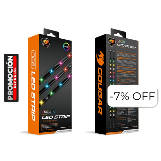 [3MLEDSTR.0001] Tiras LED Cougar RGB Strip