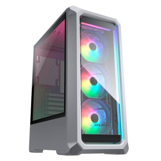 [385CC50.0004] Case Gaming Cougar Archon 2 RGB Media Torre Vidrio Templado ATX Blanco (Sin Fuente)