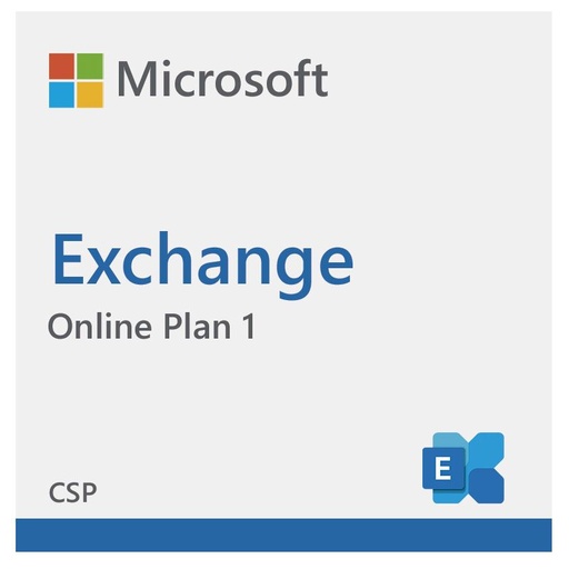 [AAA-06228A] Licencia de Exchange Online Plan 1 CSP 1 Año **DIGITAL**
