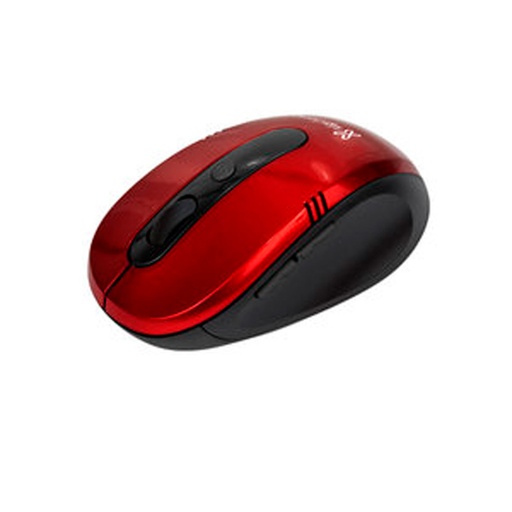 [KMW-330RD] Mouse Inalámbrico Klip Xtreme Vector 3D Óptico 1600DPI Rojo