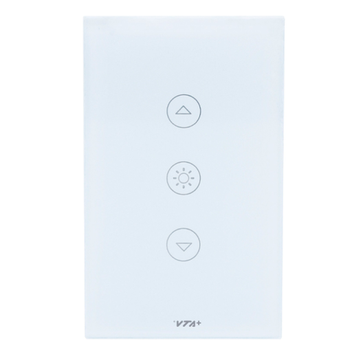 [VTA-84531] Interruptor Inteligente Sencillo VTA Touch IoT Dimerizable Smart Home Wi-Fi