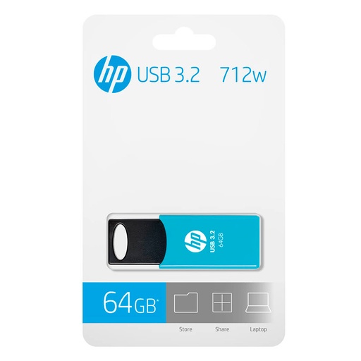 [HPFD712LB-64] Memoria USB HP 64GB 712w 3.2 Flash