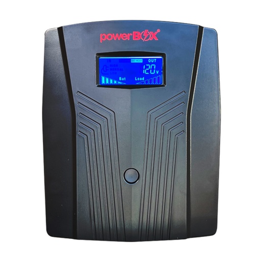 [UPSPB-1200VA] UPS 1200VA PowerBox UPSPB-1200VA 720W 6 Tomas