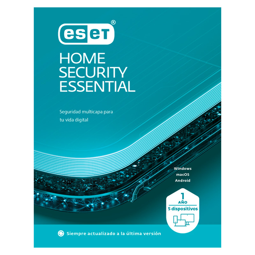 [EHSE-ESD1-5D] Licencia ESET Home Security Essential 5 dispositivos 1 Año ESD ***DIGITAL***