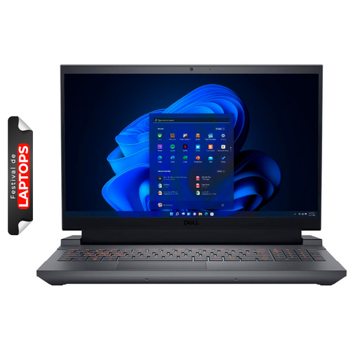 [D0XY3] Laptop Dell G15 G5530 15.6" i7-13650HX 16GB RAM 1TB SSD RTX 4060 8GB W11 Gris Oscuro Teclado Ingles