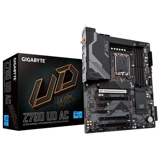 [Z790 UD AC] Motherboard Gigabyte Z790 UD AC LGA1700 12th, 13th & 14th Gen 4xDDR5 ATX