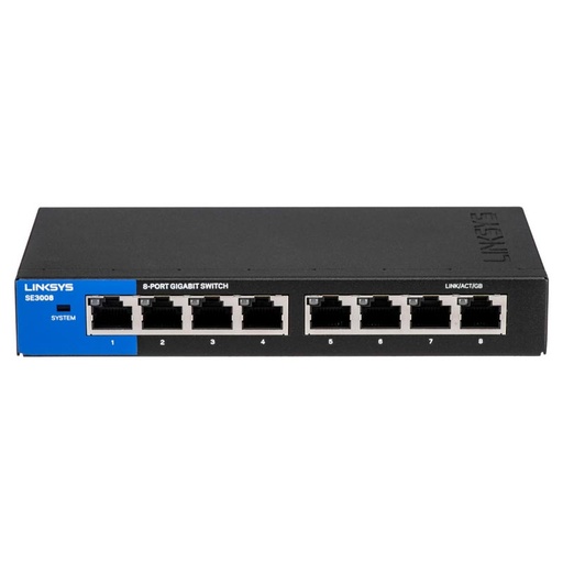 [SE3008] Switch Linksys SE3008 8 Puertos 10/100/1000Mbps