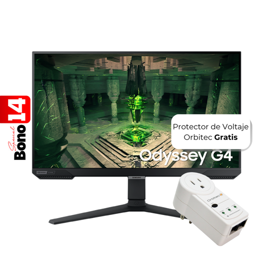 [LS25BG402ENXGO] Monitor 25" LED Samsung Gaming Odyssey G4 1920x1080 240Hz HDMI DP