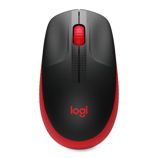 [910-005904] Mouse Inalámbrico Logitech M190 1000DPI Negro/Rojo