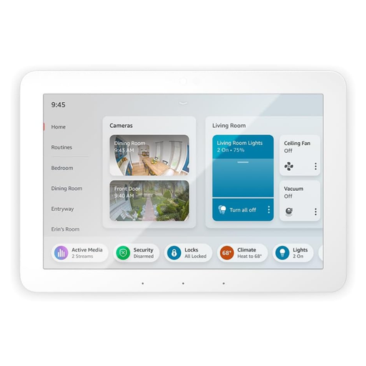 [840268960544] Pantalla Inteligente Amazon Echo Hub 8" con Alexa blanco
