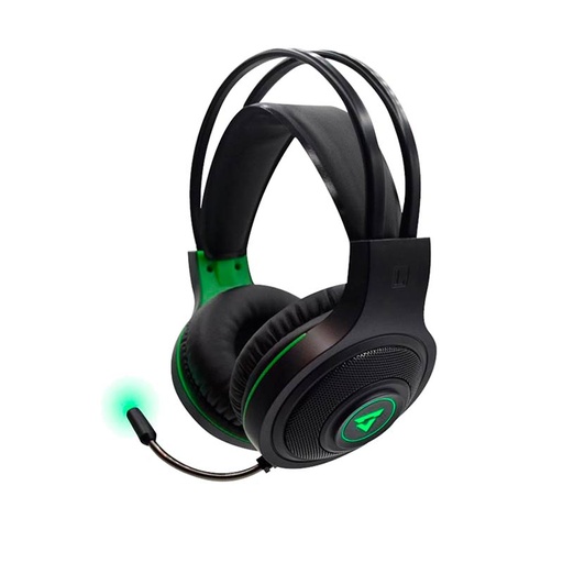 [HS7235GN] Audífonos Tipo Headset Unno Tekno HS7235GN 3.5mm y USB Brave BRV35 con Micrófono Gris