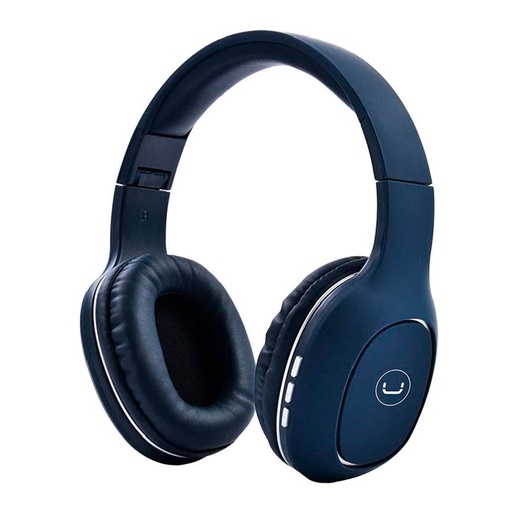 [HS7408BL] Audífonos Tipo Headset Unno Tekno Bluetooth 3.5mm HS7408BL Ovala 5.0 con Micrófono Azul