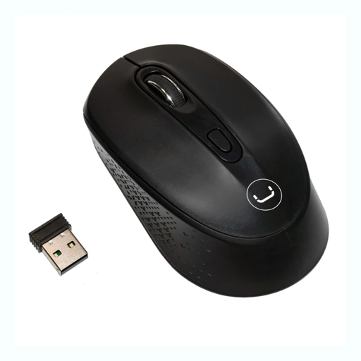 [MS6528BK] Mouse Inalámbrico Unno Tekno Countour 1600DPI Negro