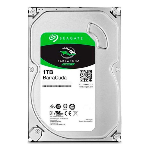[ST1000DM014] Disco Duro 3.5" 1TB Seagate Barracuda SATA III 7200RPM