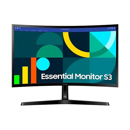 [LS24D366GANX] Monitor 24" VA Samsung Essential S36GD Curvo FHD 1920x1080 100Hz HDMI VGA