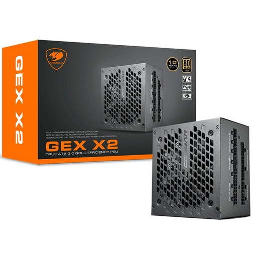 [31GT100004P01] Fuente de Poder 1000W Cougar Gex X2 1000 80 Plus Oro