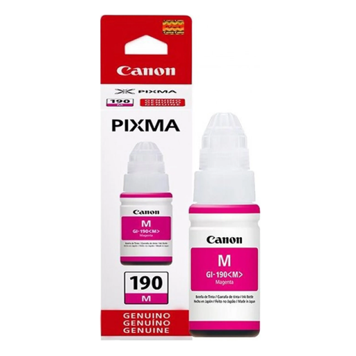[0669C001] Botella de Tinta Canon GI-190M Magenta 70ml