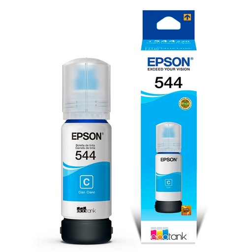 [T544220-AL] Botella de Tinta Epson T544 Cian 65ml