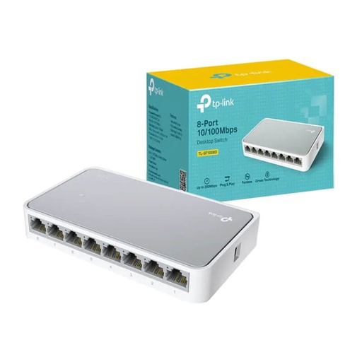 [TL-SF1008D] Switch TP-Link TL-SF1008D 8-Puertos 10/100Mbps